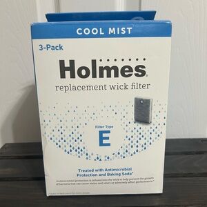 Holmes HWF100 Replacement Wick Filters For Cool Mist Humidifiers Type E NIB